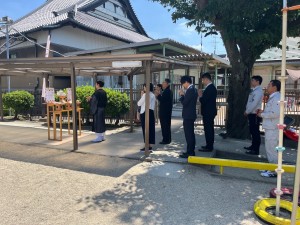 (仮称）金剛こども園　起工式
