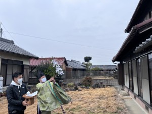 注文住宅 春日井市H・S様邸地鎮祭