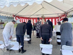 郡上市 皮ふ科クリニック地鎮祭